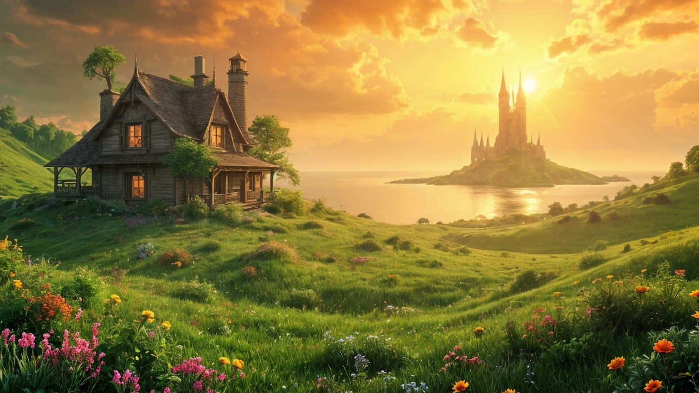 House and castle